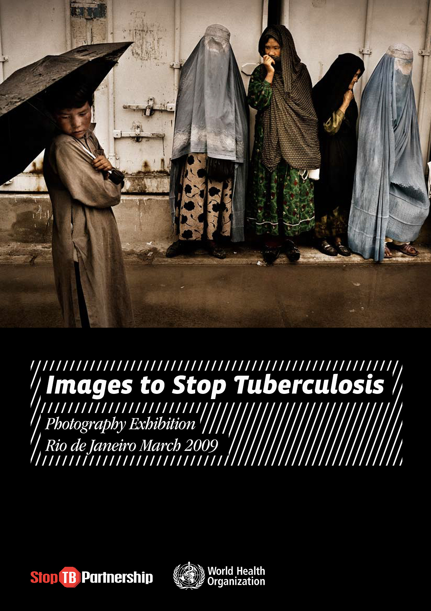 Catalogo per mostra fotografica Images to stop tuberculosis