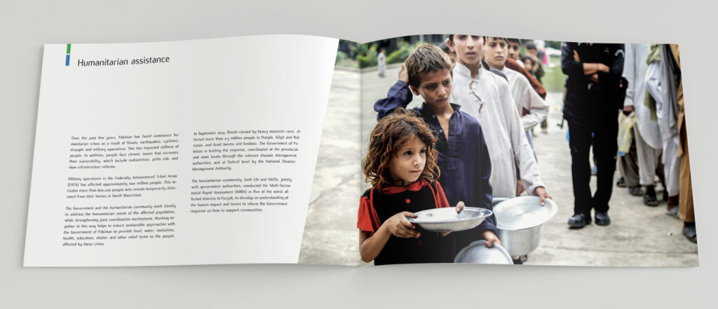 Catalogo mostra Pakistani people and United Nations – catalogo