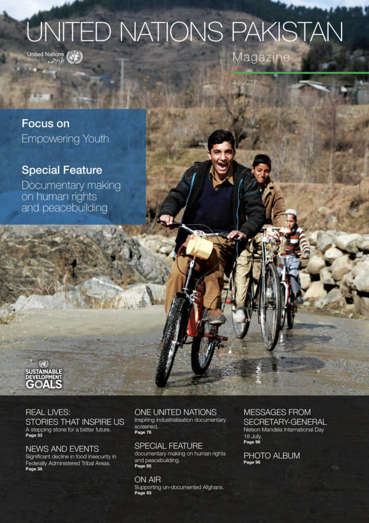 Magazine United Nations Pakistan – cover