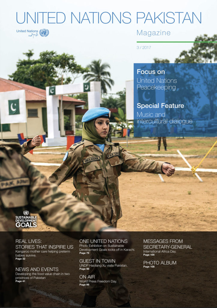 Magazine United Nations Pakistan – copertina